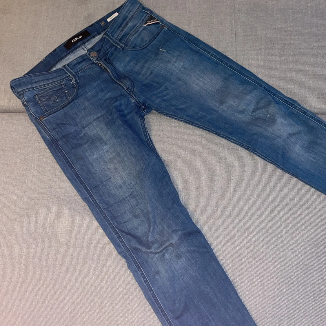 Blå jeans från Replay