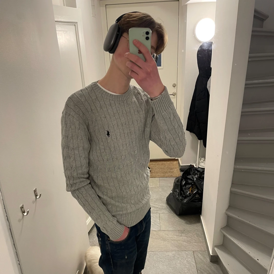 Grå Ralph Lauren Tröja