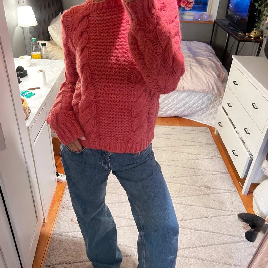 Stickad tröja - 90