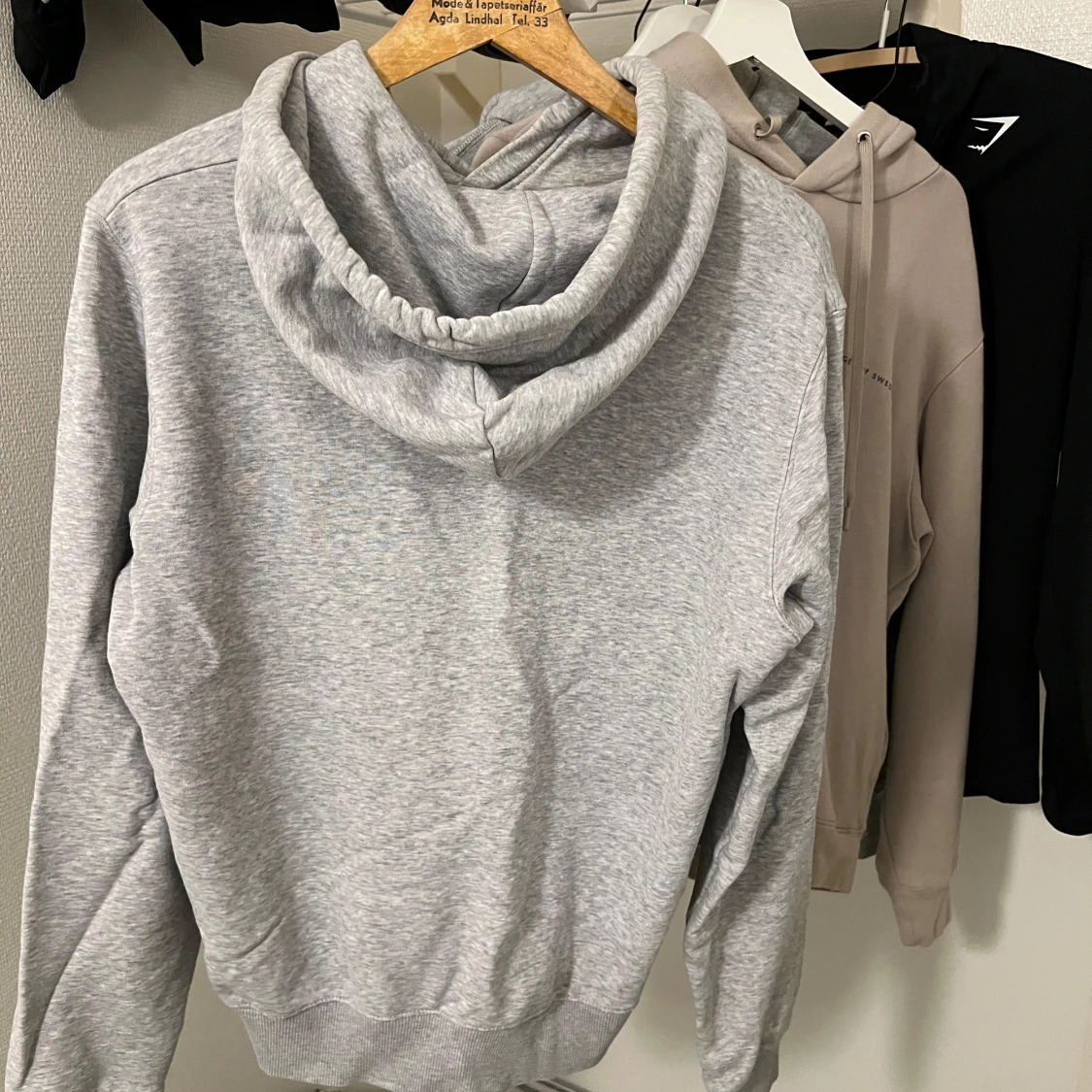 Gant Hoodie Grå S - 90