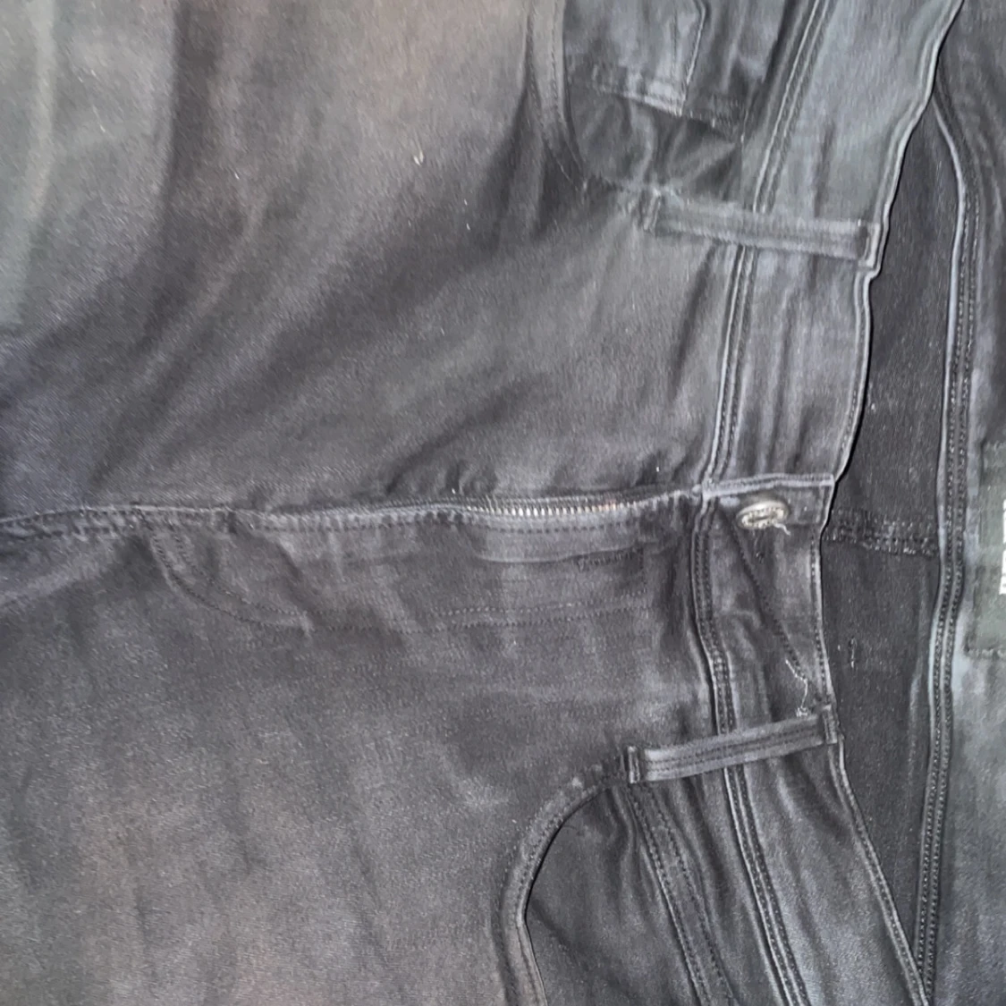 Svarta jeansbyxor - 2