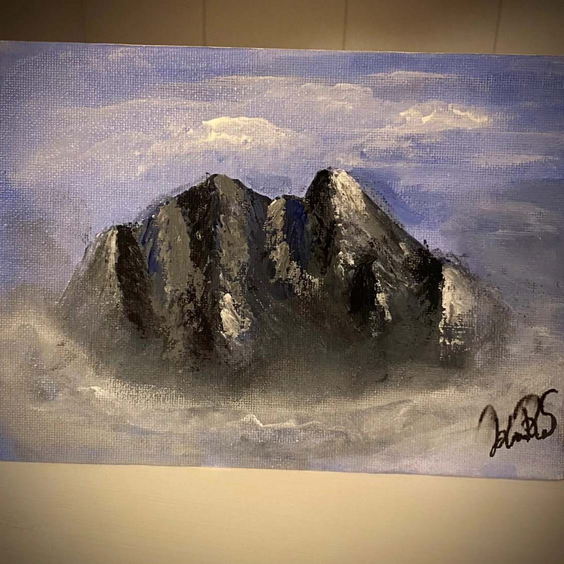 Två mindre målningar - 1