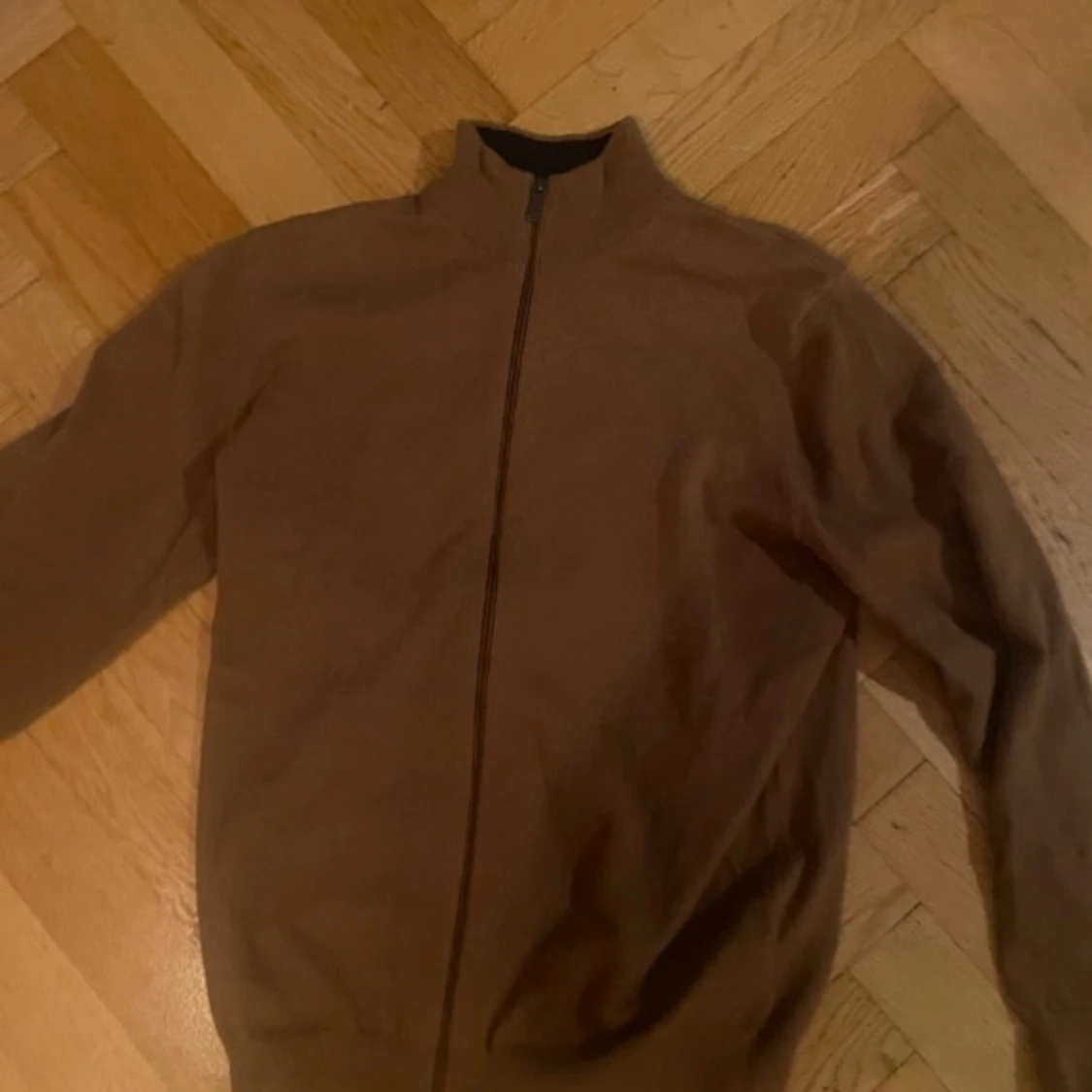 Brun hel zip - 1