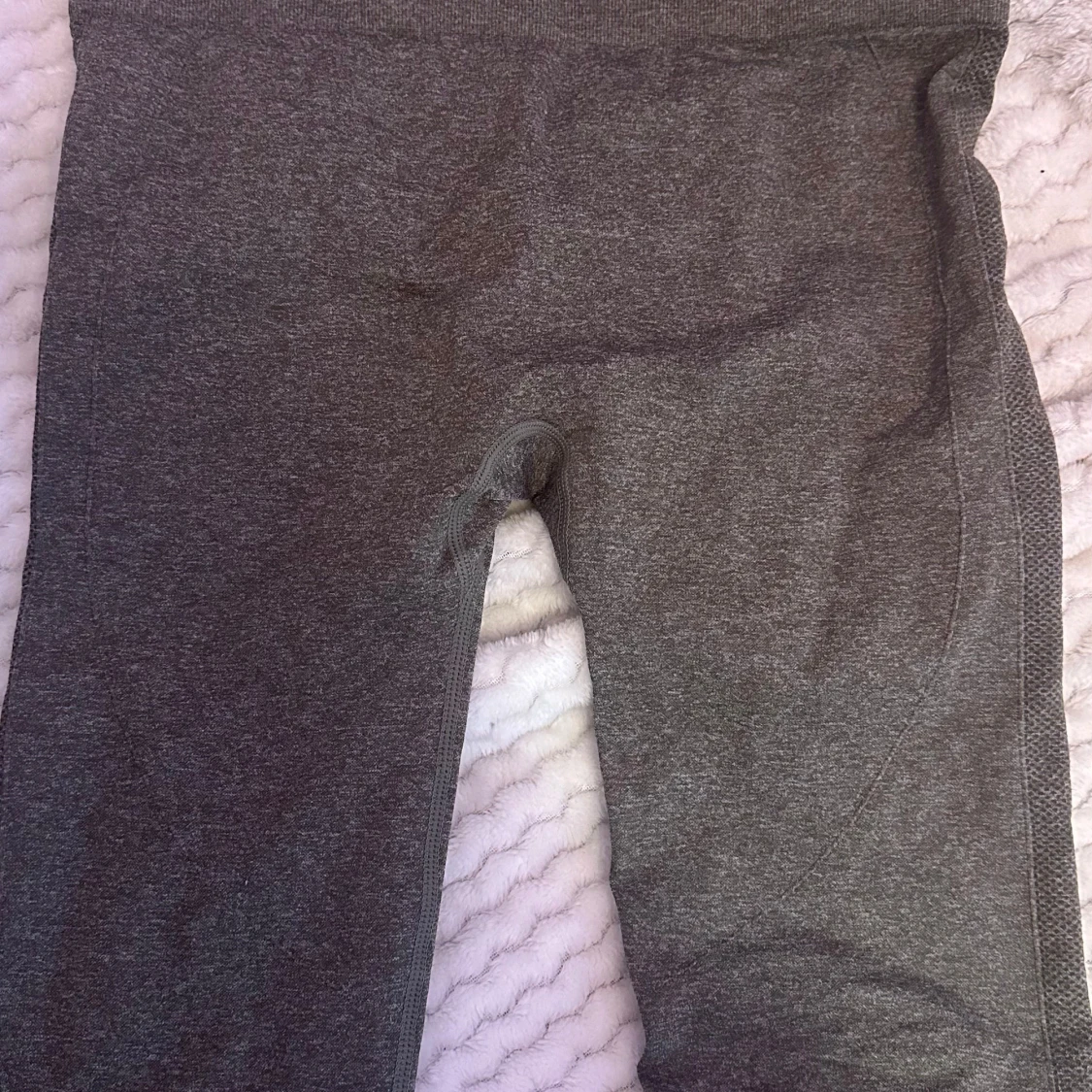 Grå leggings i polyamid och polyester