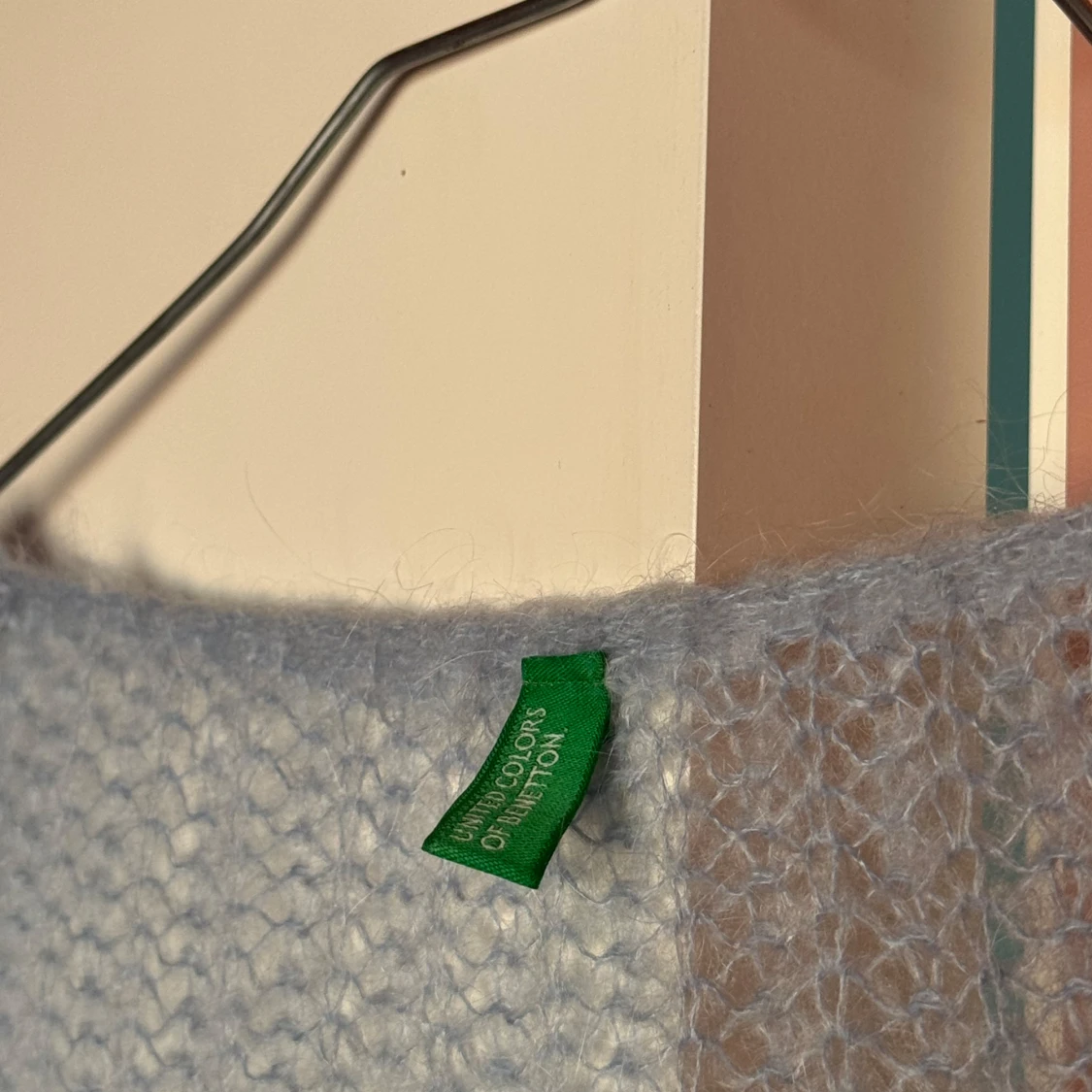 Himmelsblå kofta - 90