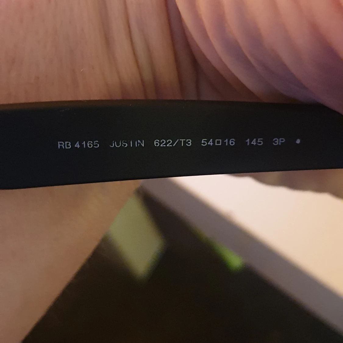 Svarta solglasögon Ray-Ban Justin - 91