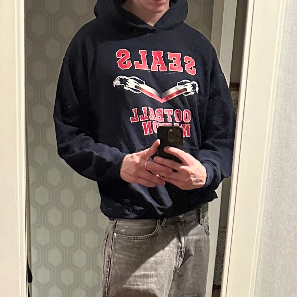 Vintage college hoodie - 91