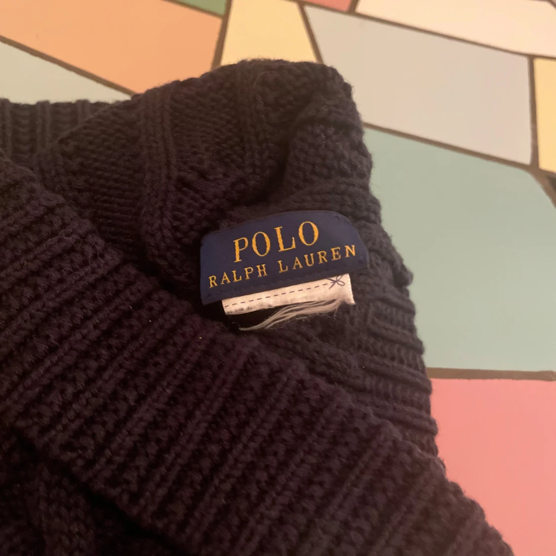 Svart stickad mössa från Polo Ralph Lauren - 91