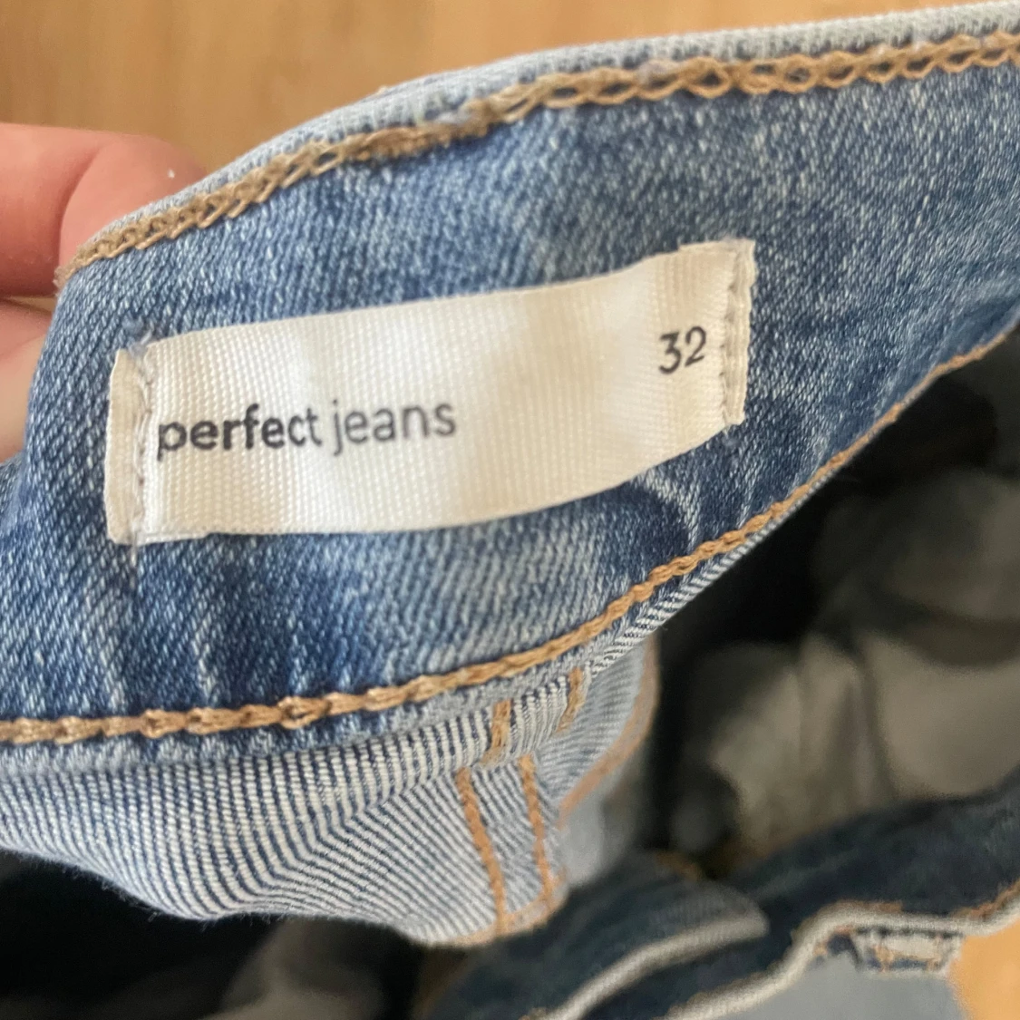 Lågmidjade bootccut jeans  - 90