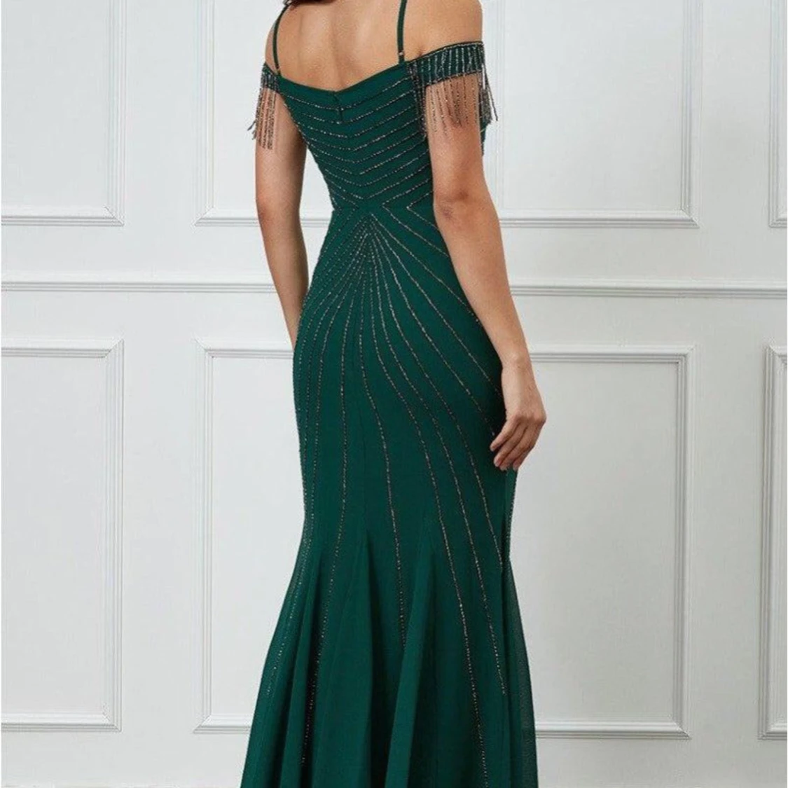 Grön klänning - 90