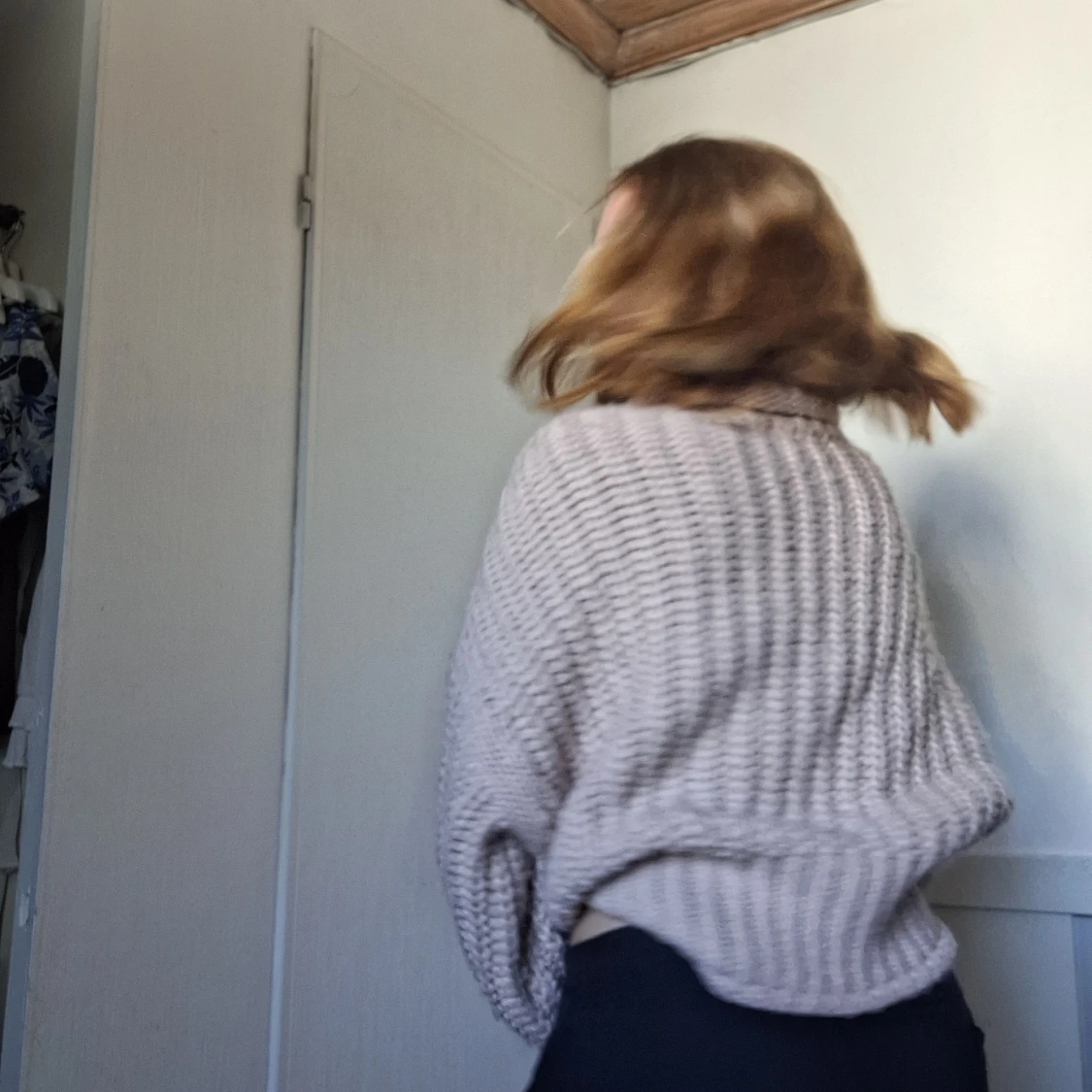 Supergosig stickad tröja - 91