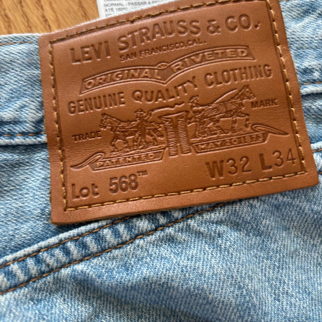 Levi's Premium ljusblå jeans - 3