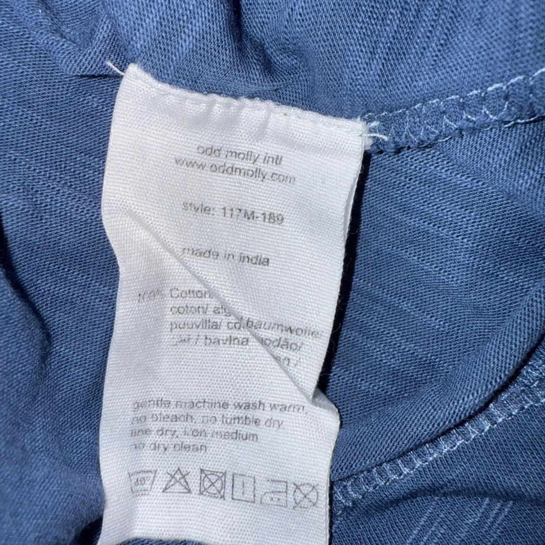 Blå långärmad tröja från Odd Molly - 3
