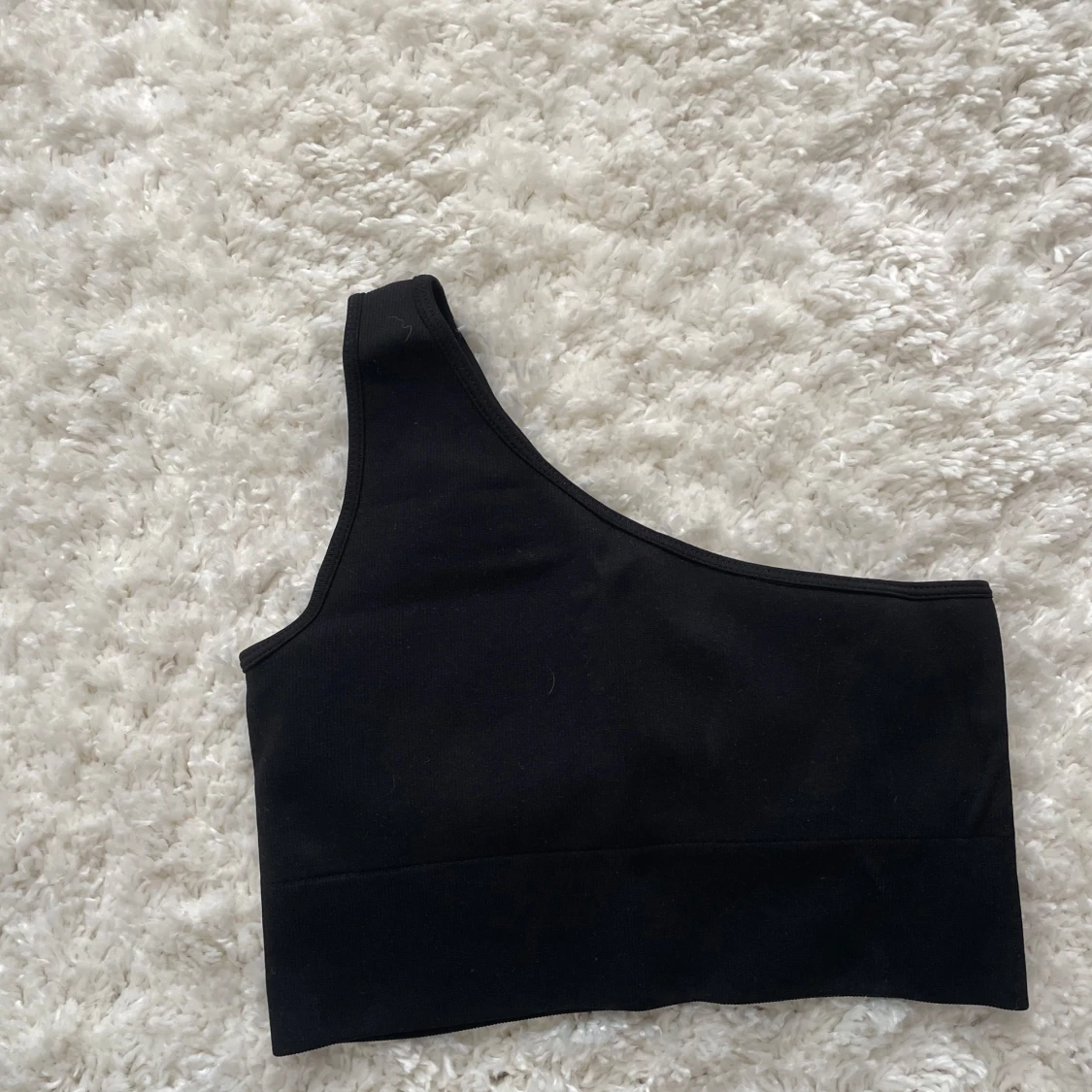 Svart oneshoulder topp från Xshape stl S - 1