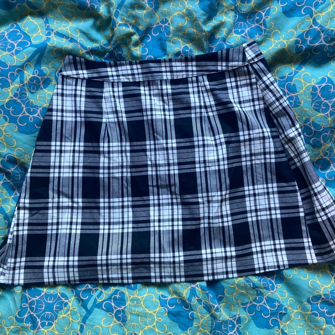 rutig minikjol  - 90