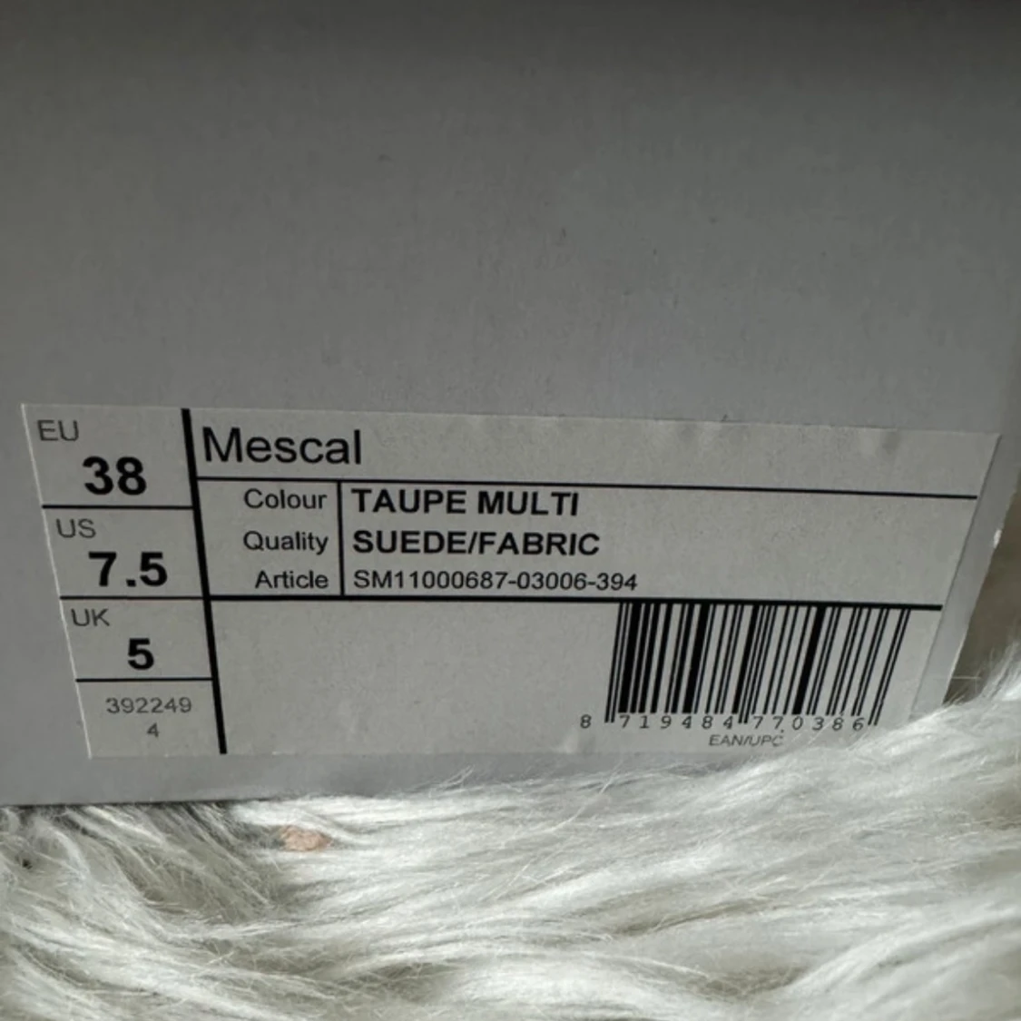 Steve Madden sneakers i taupe multi stl 38 - 91