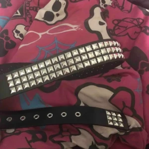 Bälte  - Punk bälte. Storlek NO SIZE. Bredd 4cm. Längd 104cm Oanvänd. Märke Zalando.  Ordinarie pris 200kr säljer för 50kr 