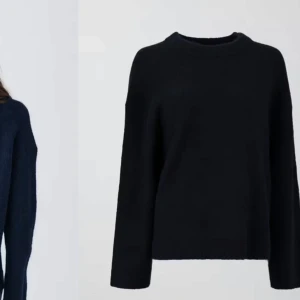 Skutsåld stickad tröja från gina - Säljer denna jätte fina stickade tröja i både går och mörkblå! Båda är storlek xs❣️ skriv om ni har frågor