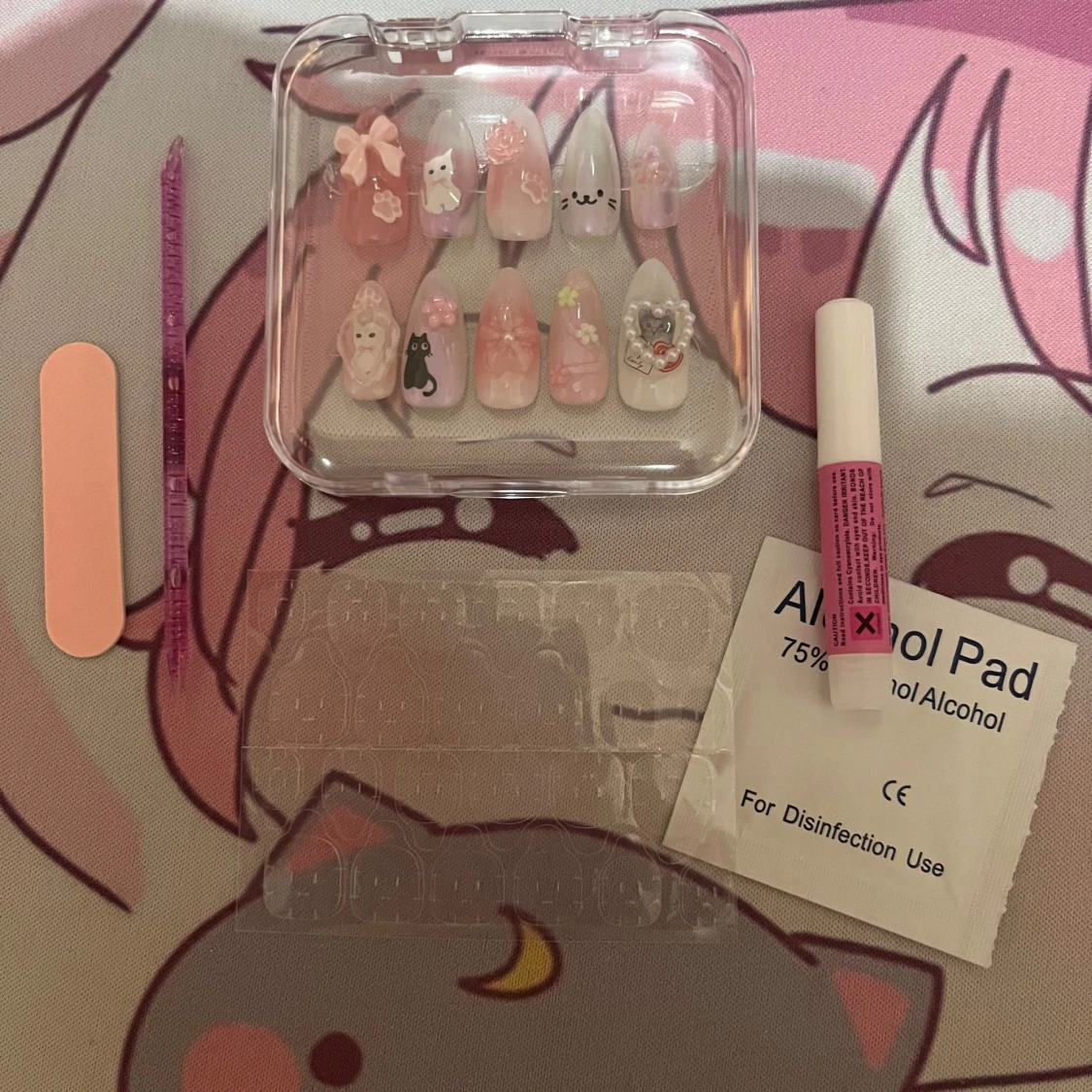 MeoMilu press on nails check description for size  - 92