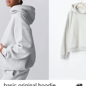 Grå basic hoodie - säljer en jättefin ljusgrå hoodie från gina tricot. sitter lagom oversized på mig som brukar ha XS. använd mkt men i fint skick, INGA defekter utifrån det. kan SÄNKA till 150 vid snabbaffär. ‼️(kolla in min profil om du vill göra en bundle)‼️