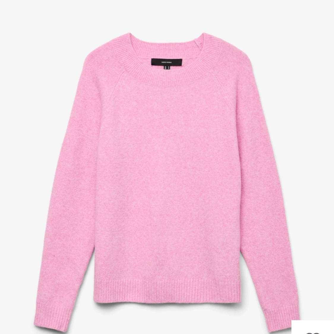 Rosa stickad tröja - 1