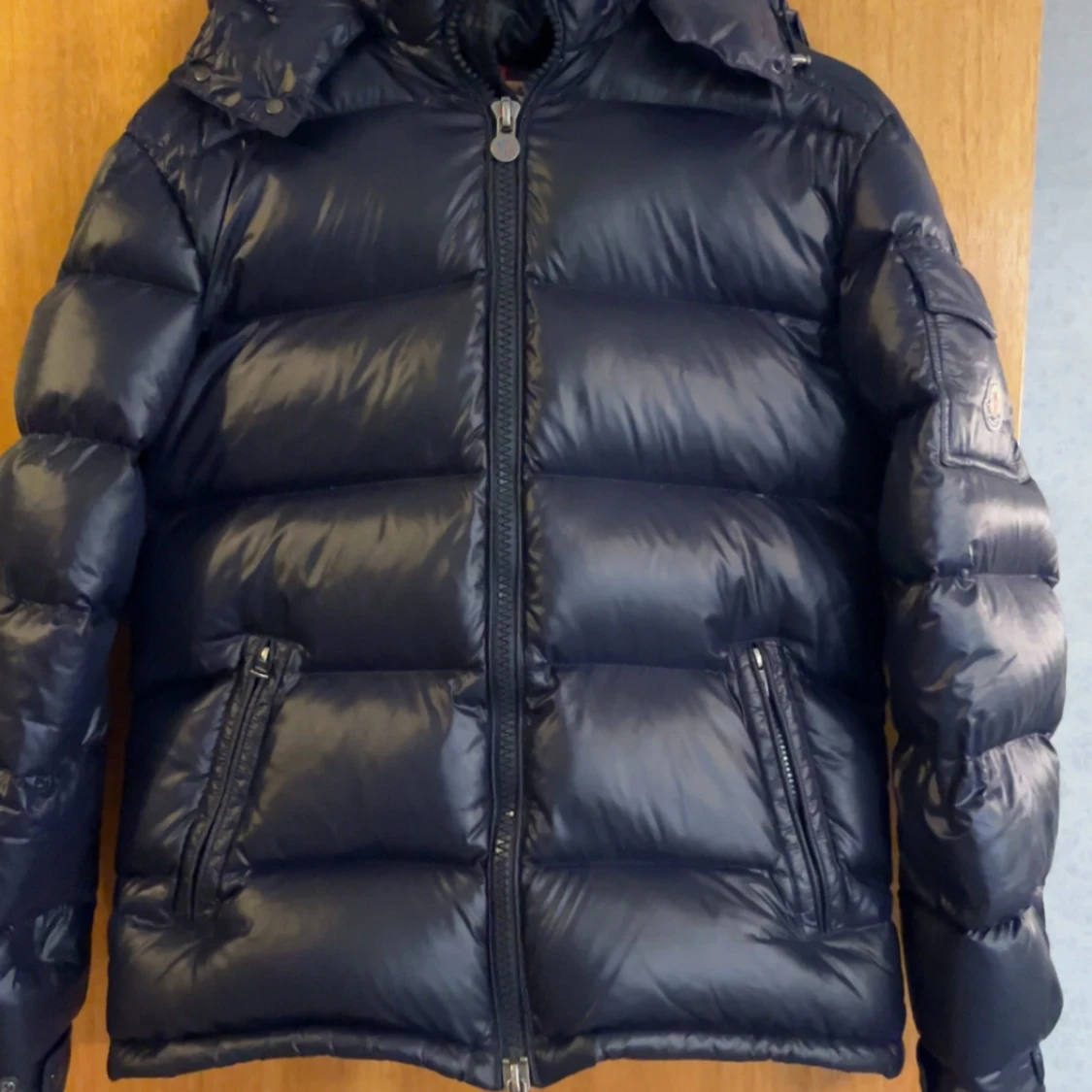 Svart dunjacka från Moncler - 90