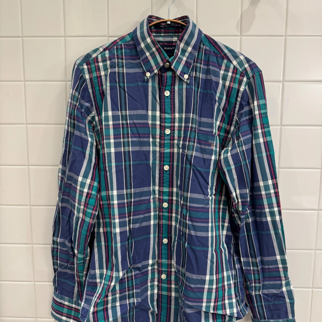 Rutig skjorta från GANT i multifärger – Storlek S