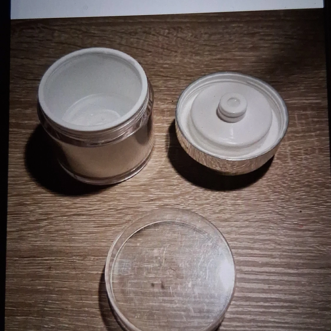 Transparent puderburk - 2