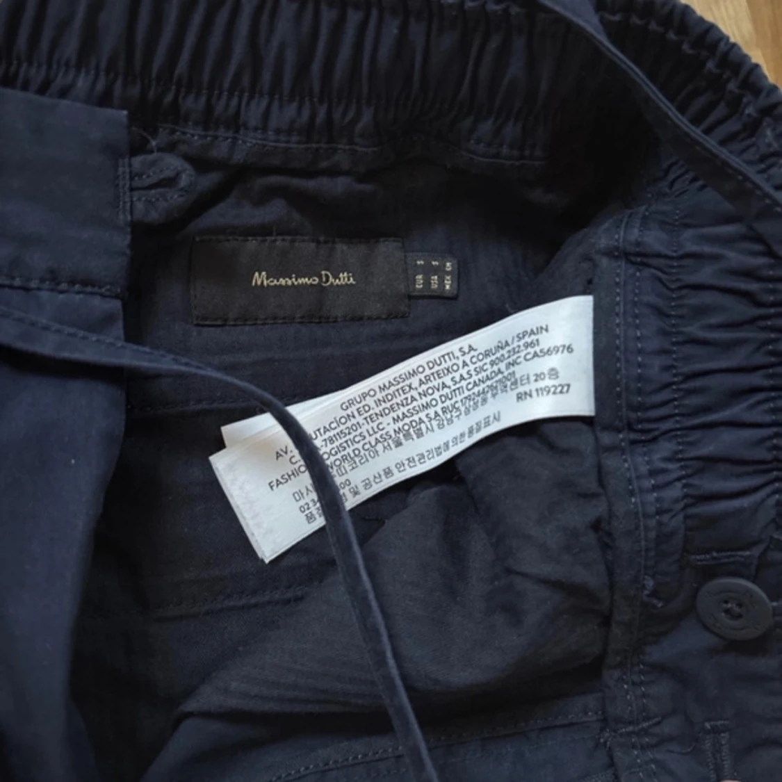 Mörkblå byxor från Massimo Dutti - 2