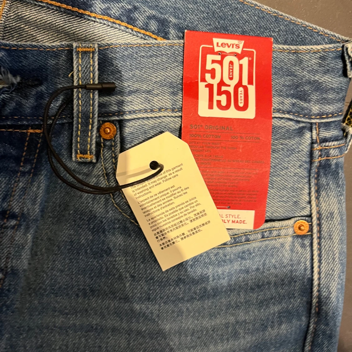 Helt nya Blå Levis 501 jeans - 2