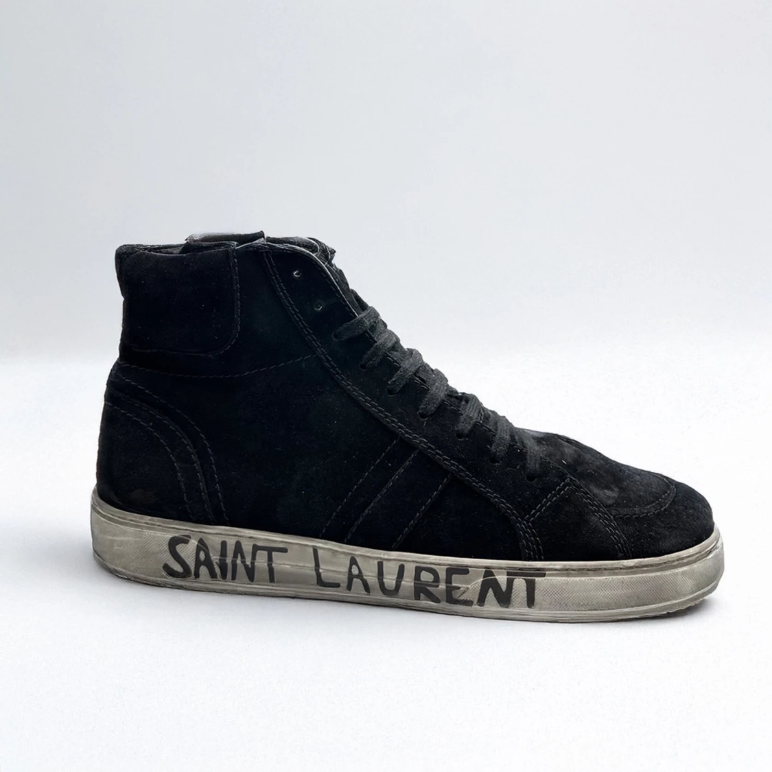 Saint Laurent höga svarta - 1