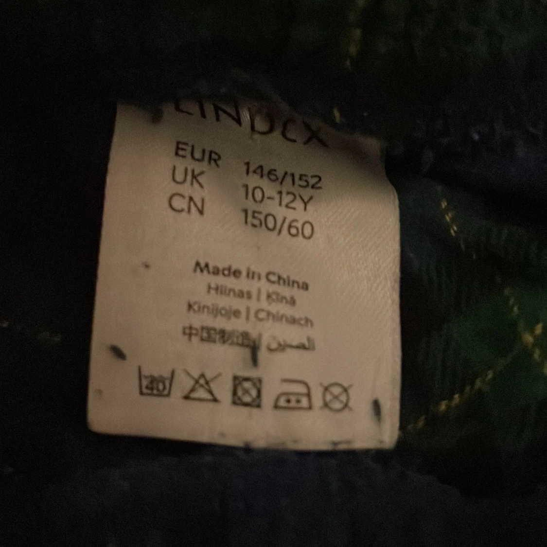 Rutig byxa från Lindex - 2