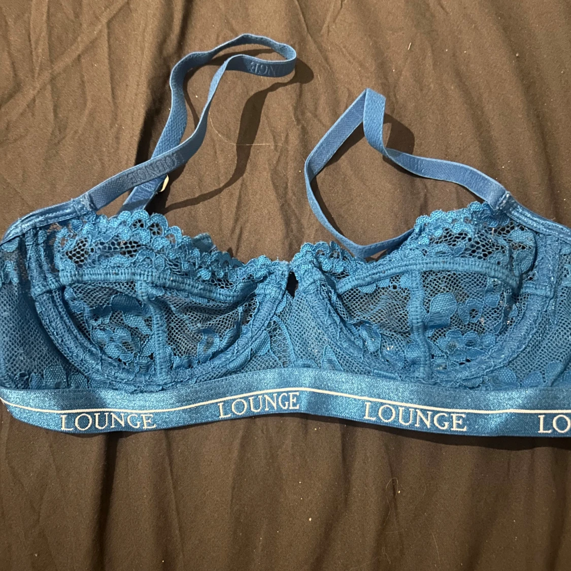 Blå BH från lounge 