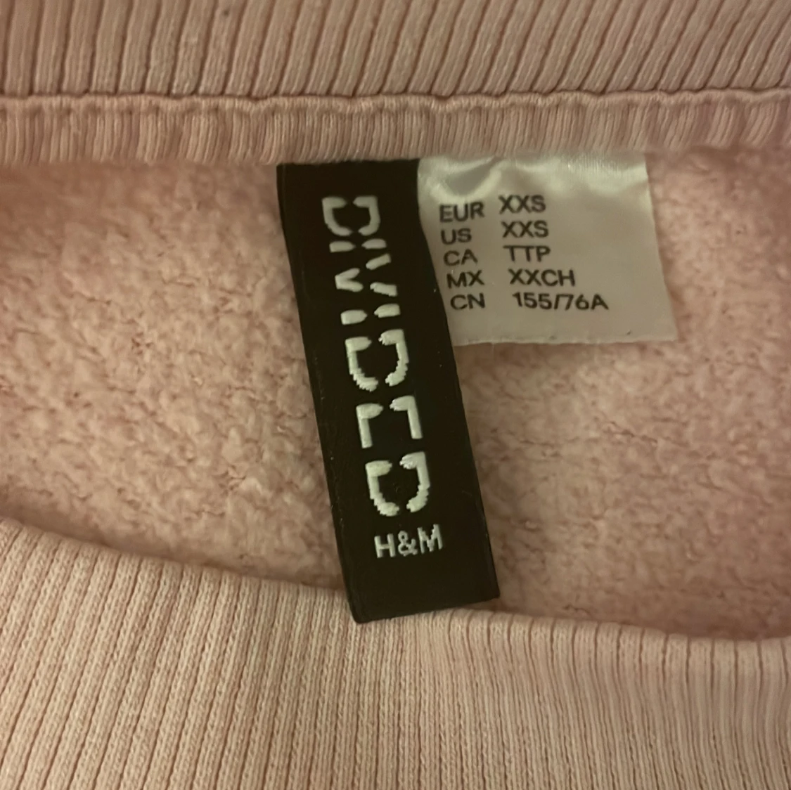 Rosa sweatshirt från H&M Divided - 92