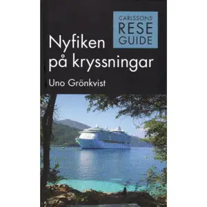 Den första kompletta guiden på svenska om kryssningar till havs, på floder och kanaler. Förr var kryssningar förbehållna de mycket rika. I dag är kryssningar tillgängliga för alla och utgör den mest prisvärda semesterformen. I boken redogör författaren initierat om alla alternativ som erbjuds. Vilka är de populäraste kryssningshaven? Vilka rederier är seriösa och vilka hissas det varningsflagg för? Hur ska man välja rätt årstid, fartyg och hytt? Hur är livet ombord? Hur mycket är det vettigt att betala? Svaren på alla frågor finns på de ca 300 sidorna som är illustrerade med hundratalet färgbilder. Uno Grönkvist har rest i mer än 150 länder och genomfört närmare 100 kryssningar i alla världsdelar. 2008 utgav han boken Nyfiken på världen.    Format Häftad   Omfång 295 sidor   Språk Svenska   Förlag Carlsson   Utgivningsdatum 2010-03-11   Medverkande Uno Grönkvist   Medverkande Uno Grönkvist   ISBN 9789173313063  