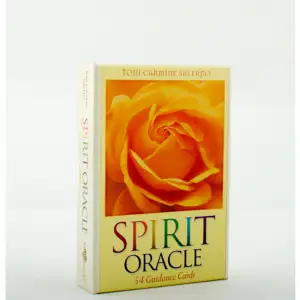 Give your spirit a voice with the inspirational SPIRIT ORACLE. Ask a question, pick a card and listen to the guidance that stems from your own soul. Rediscover the magical and healing power of love that lies within you. 54 full colour cards