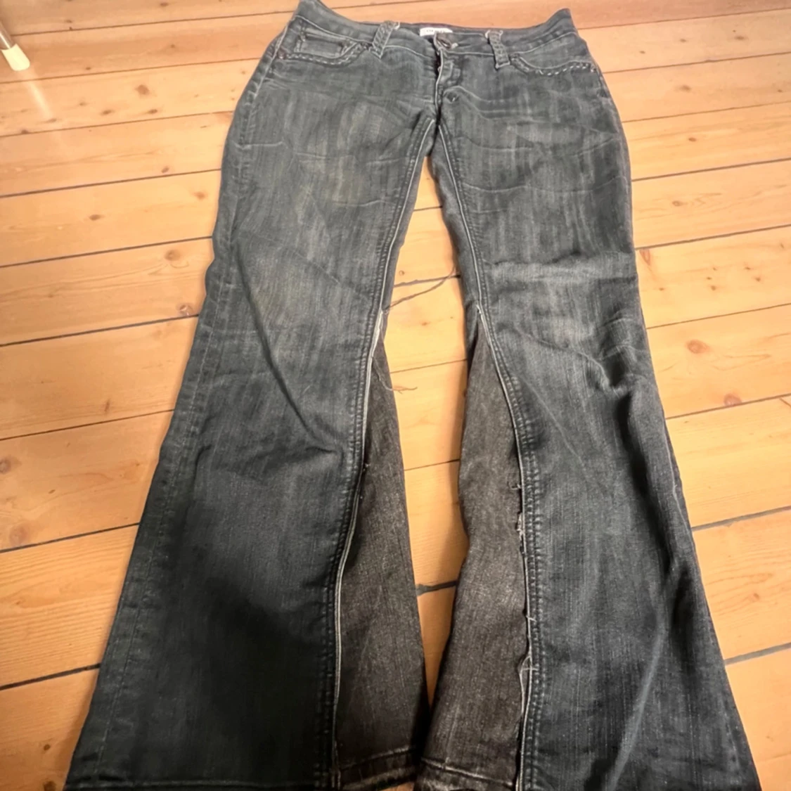Lågmidjade jeans
