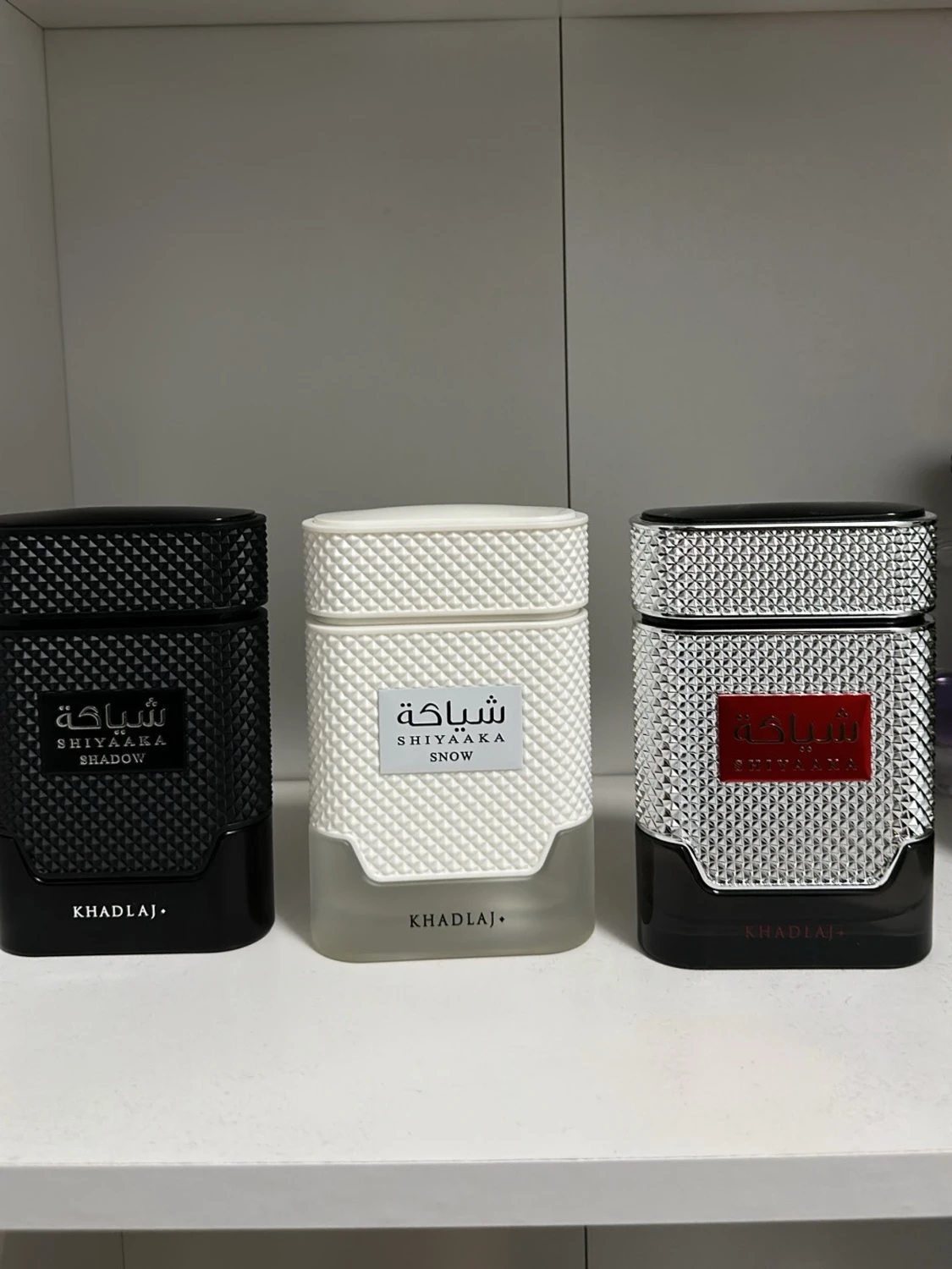 Khadlaj- snow, Shadow och shiyaaka bundle