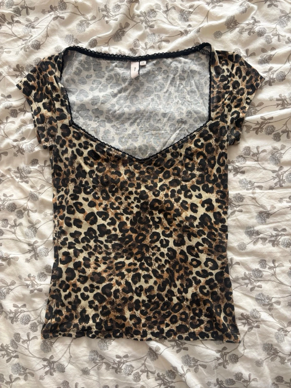 Leopardmönstrad topp - 2