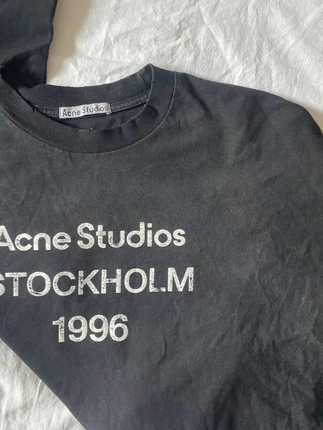 Svart longsleeve Acne Studios - 1