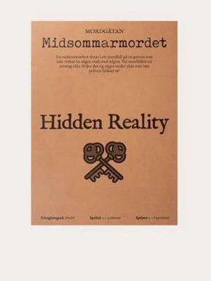 Mordgåtan Midsommarmordet Hidden Reality - Väldigt varsamt omhändertagande! Använd vid ett tillfälle. Allt är som nytt. Har du någon fråga, tveka inte.
