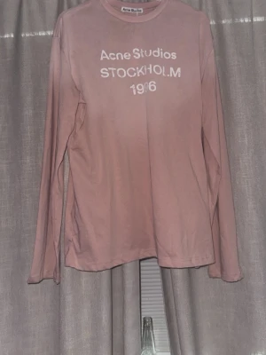 Långarmad tröja - Långarmad tröja rosa stolen Xl