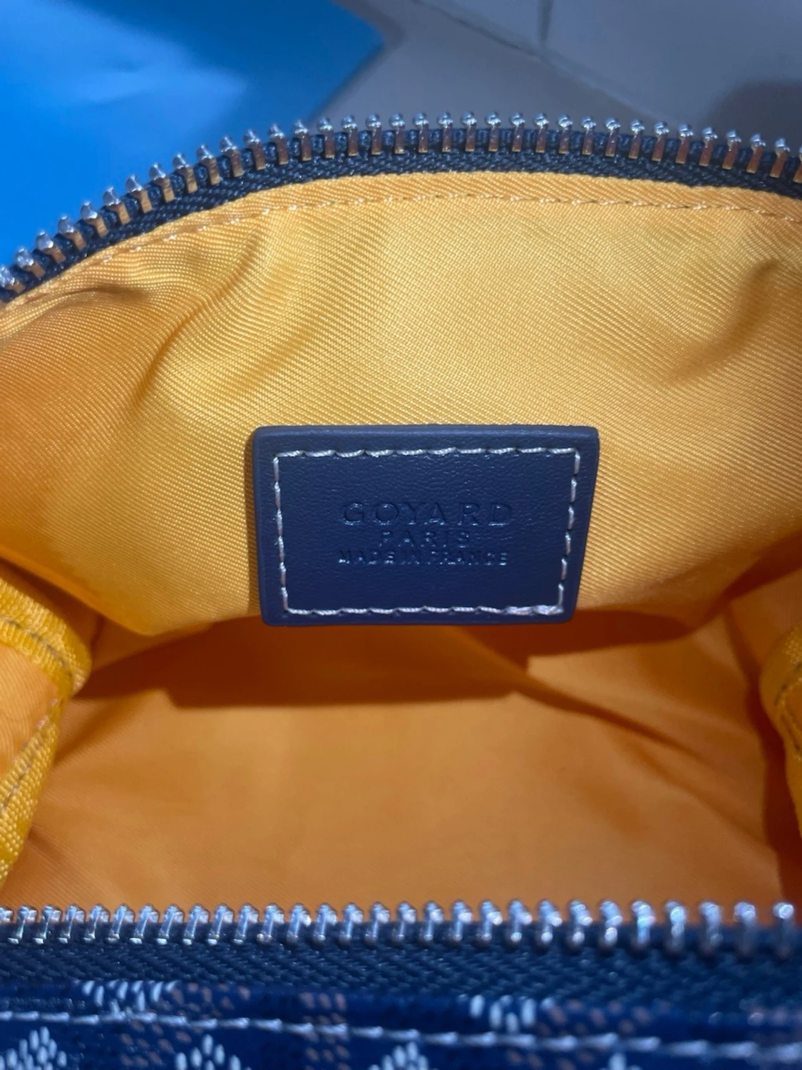 Blå necessär från G*oyard - 2