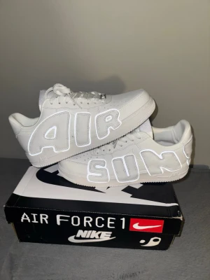 Nike Air Force 1 CPFM. - Cpfm Air Force 1. Oanvända utan skador eller märken. Kommer med box.                           Design: SUNSHINE (L)       AIR (R)                       Storlek 45
