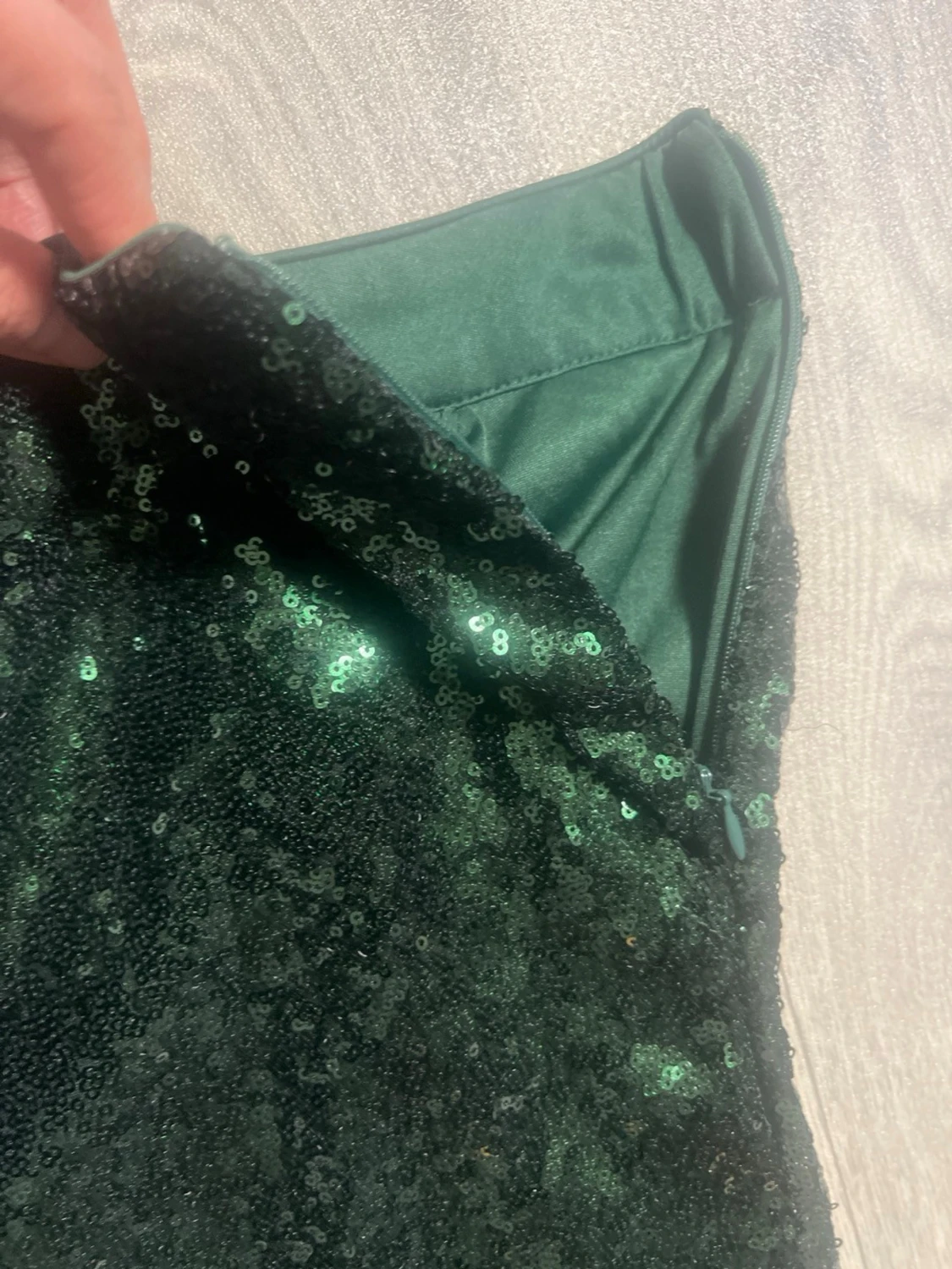 Gröna paljettbyxor Ane Mone strl 36 - 4