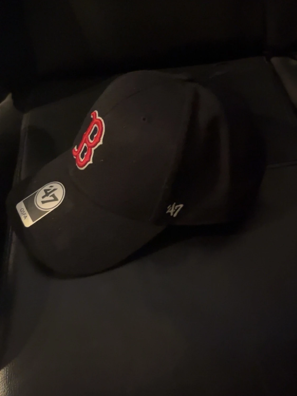 Svart Boston Red Sox keps - 1