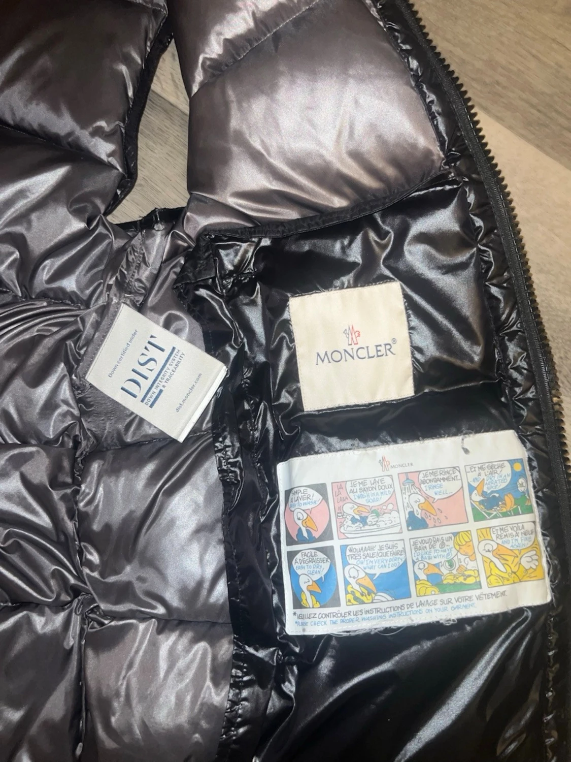 Moncler vest bormes,svart  - 3