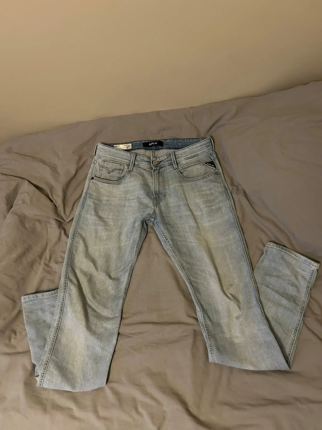 Ljusblå jeans från Replay - 1