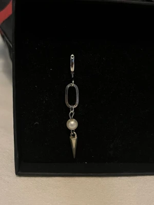 Silverörhänge - Ett silverörhänge som även finns att köpa i par så kolla mina andra annonser! Det är rostfritt stål.