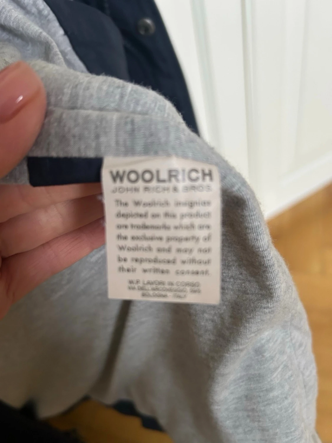 Marinblå jacka från Woolrich - 5